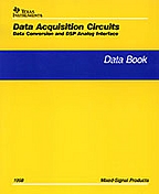 [���] {�戵�����i-�e�L�T�X�E�C���X�c�������c�f�[�^�u�b�N} '98 Data Acquisition Circuits (�p��)